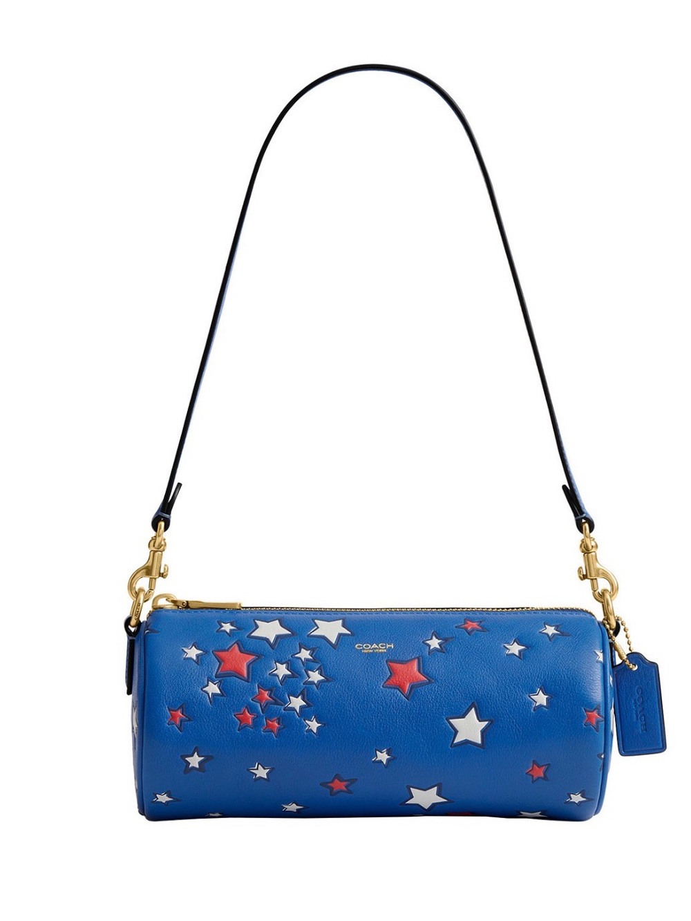 Americana Star Print Small Barrel Shoulder Handbag by Coach